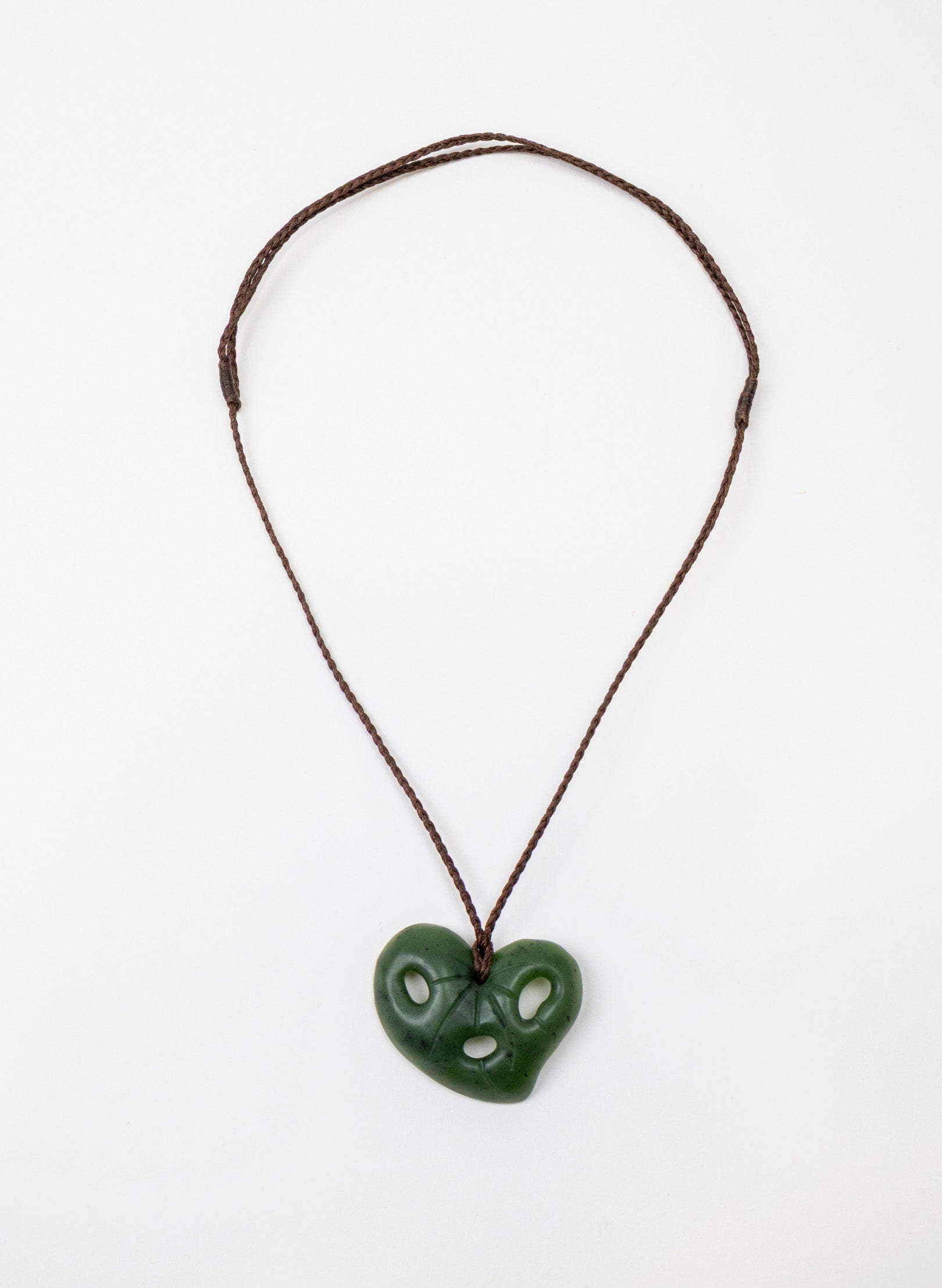 Pounamu Kawakawa Leaf