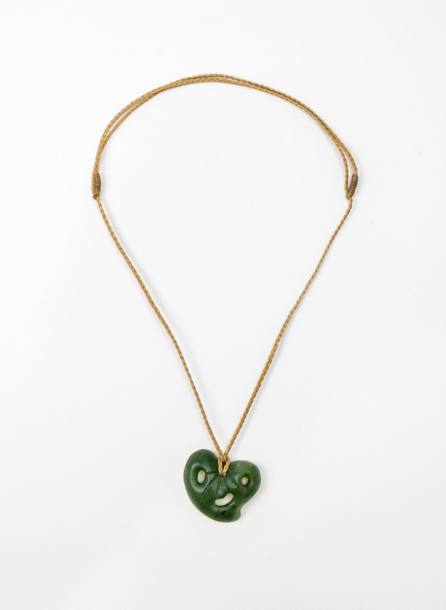 Pounamu Kawakawa Leaf