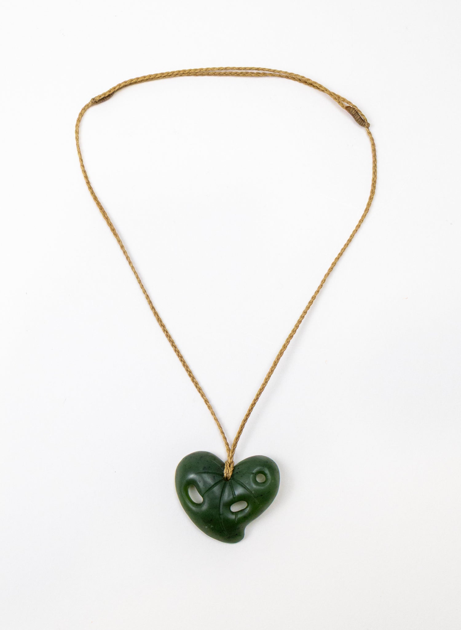 Pounamu Kawakawa Leaf