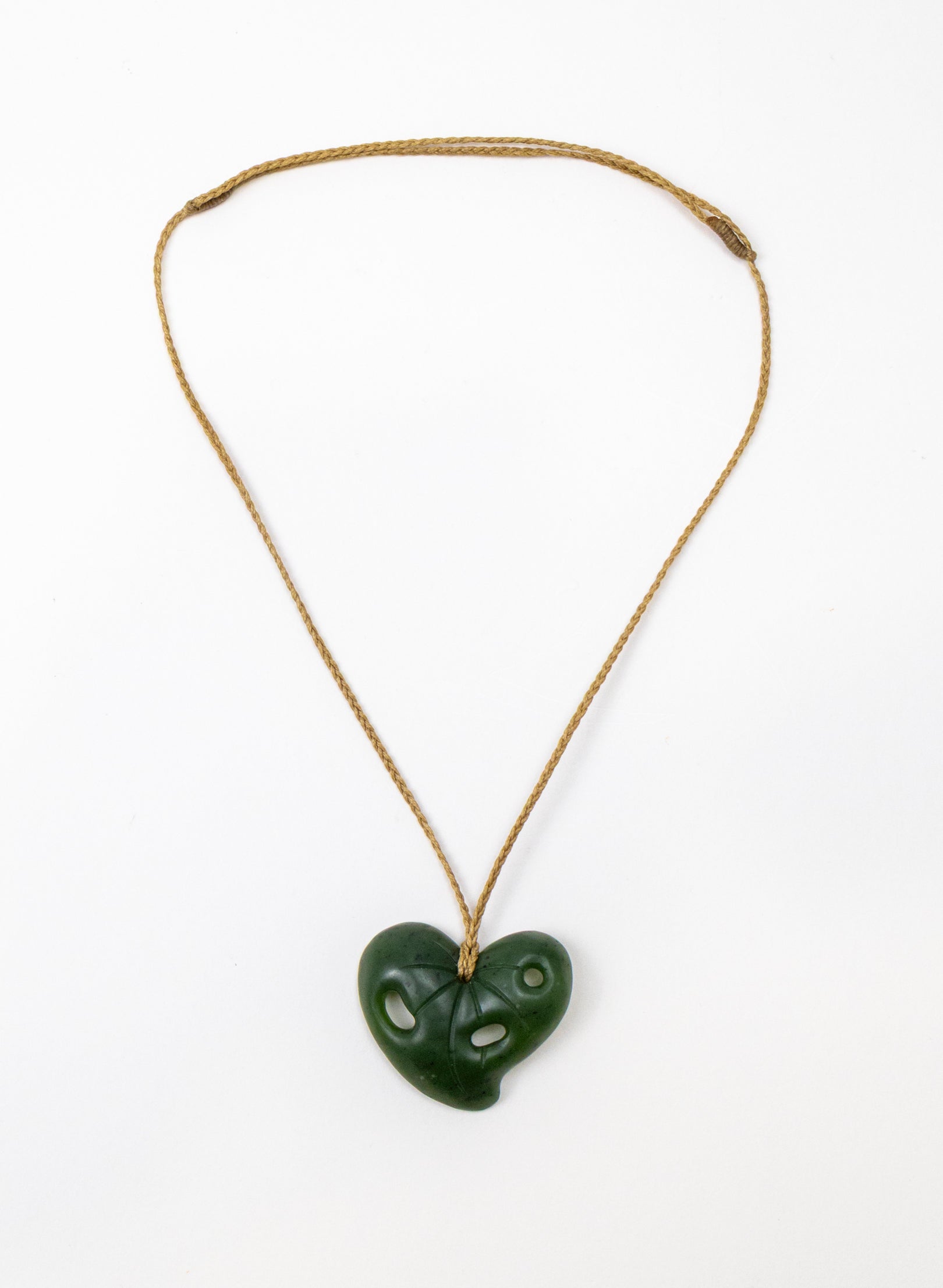 Pounamu Kawakawa Leaf