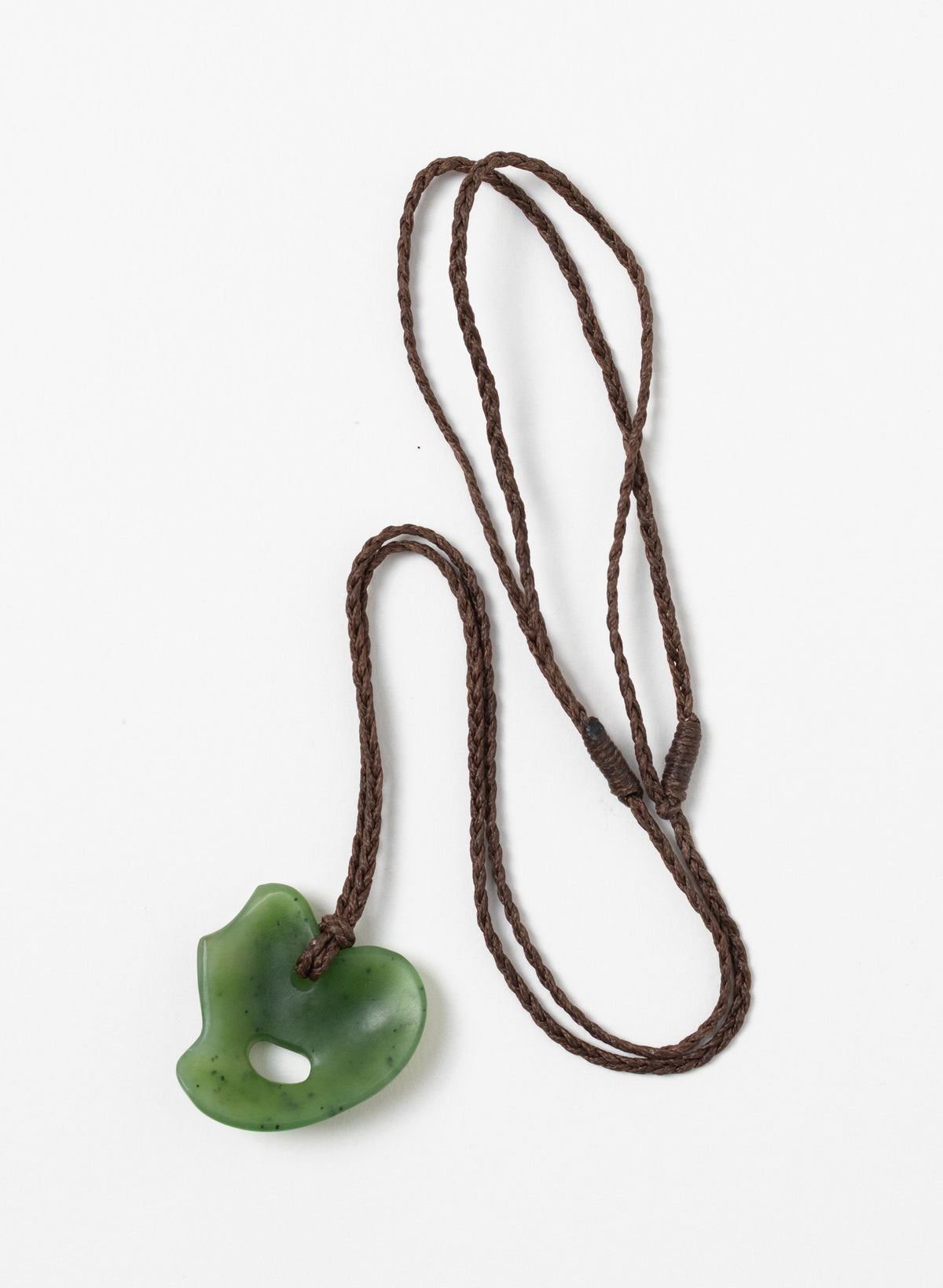 Small Pounamu Kawakawa Leaf