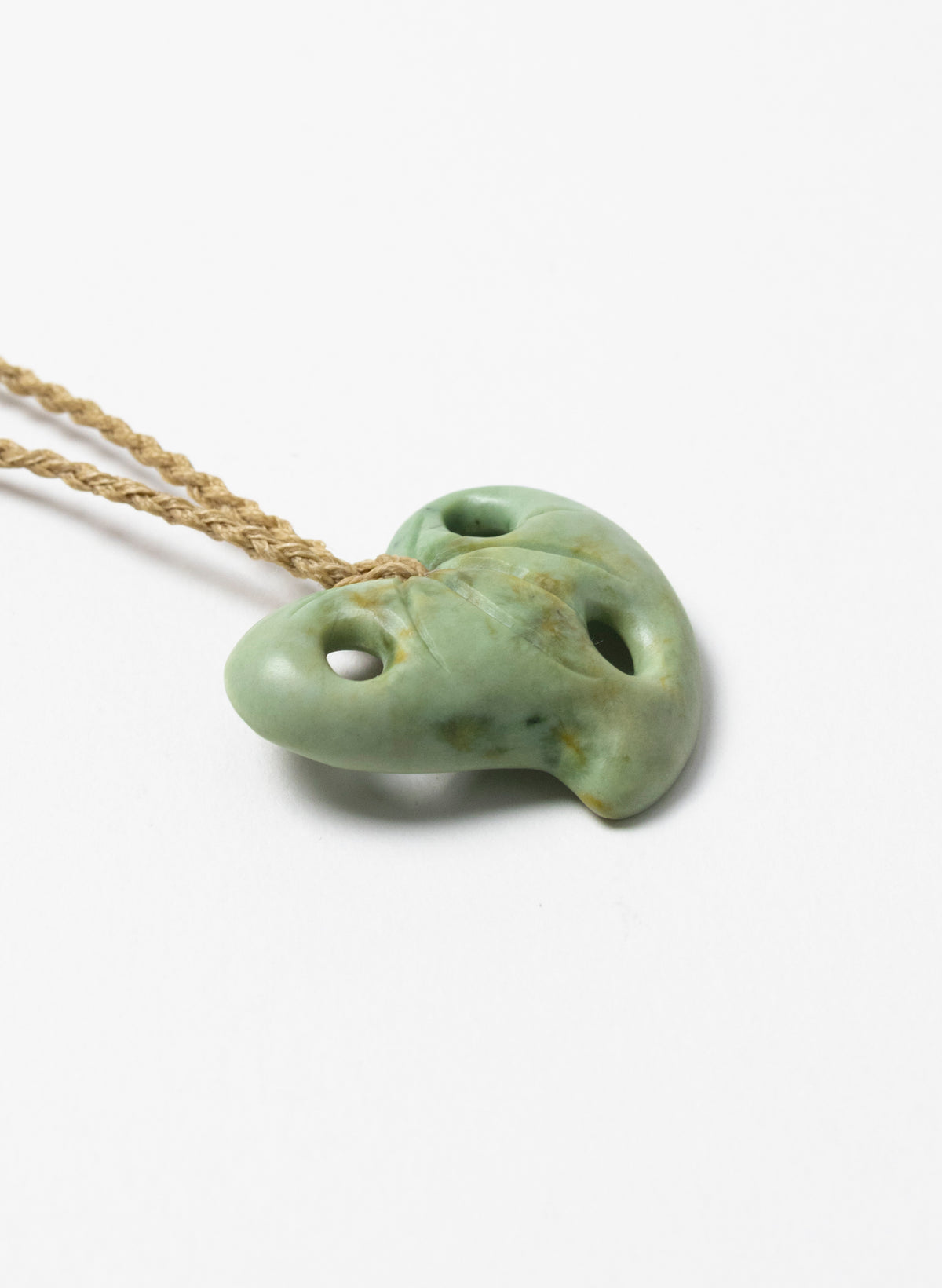 Pounamu Kawakawa Leaf
