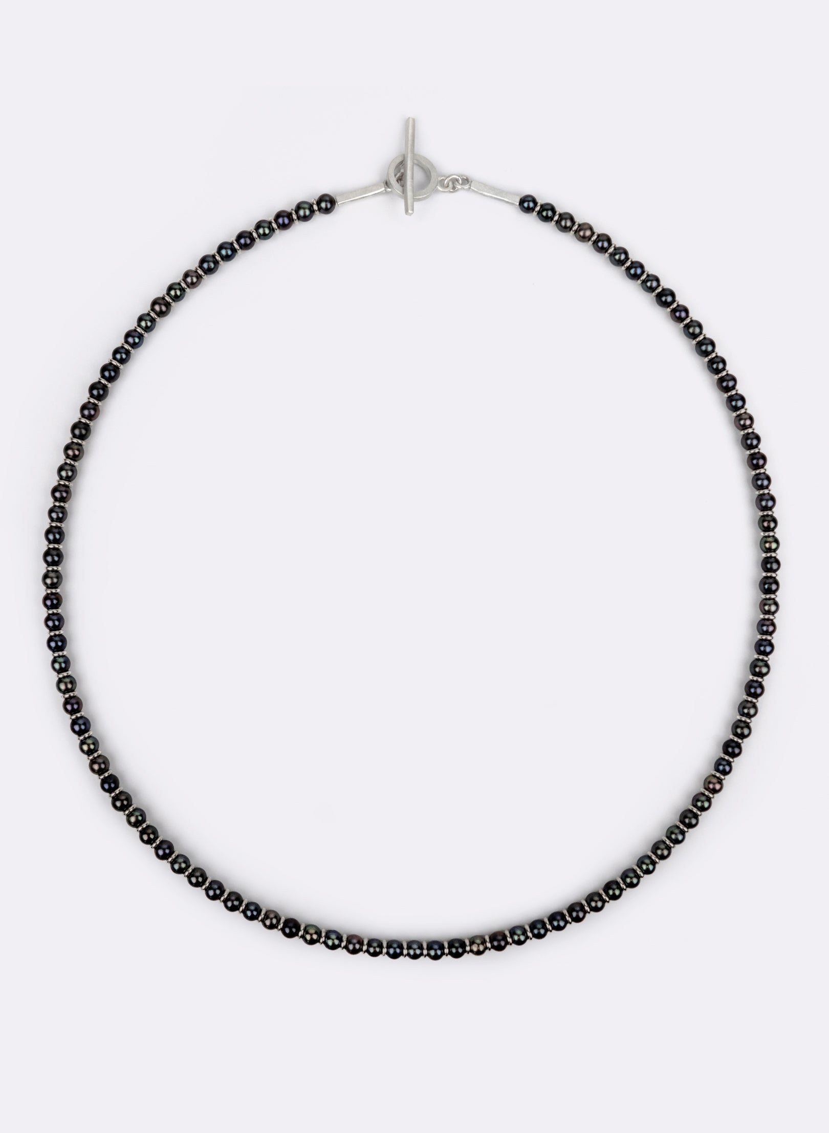 Contrast Black - Necklace