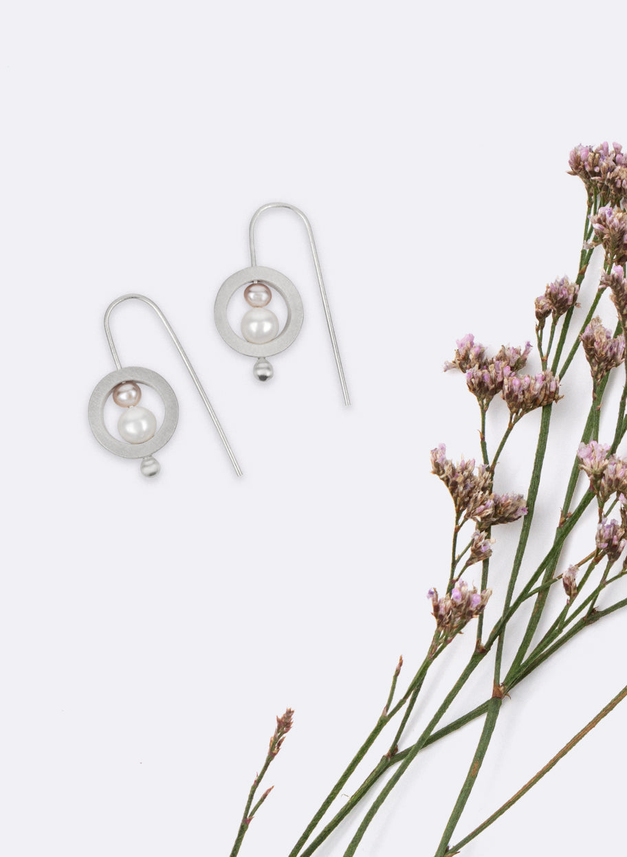 Bridge Between Light &amp; Dark  - Earrings