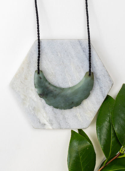 Notched Pounamu Breastplate