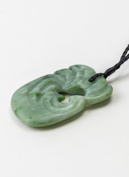 Sculptured Pounamu Pendant
