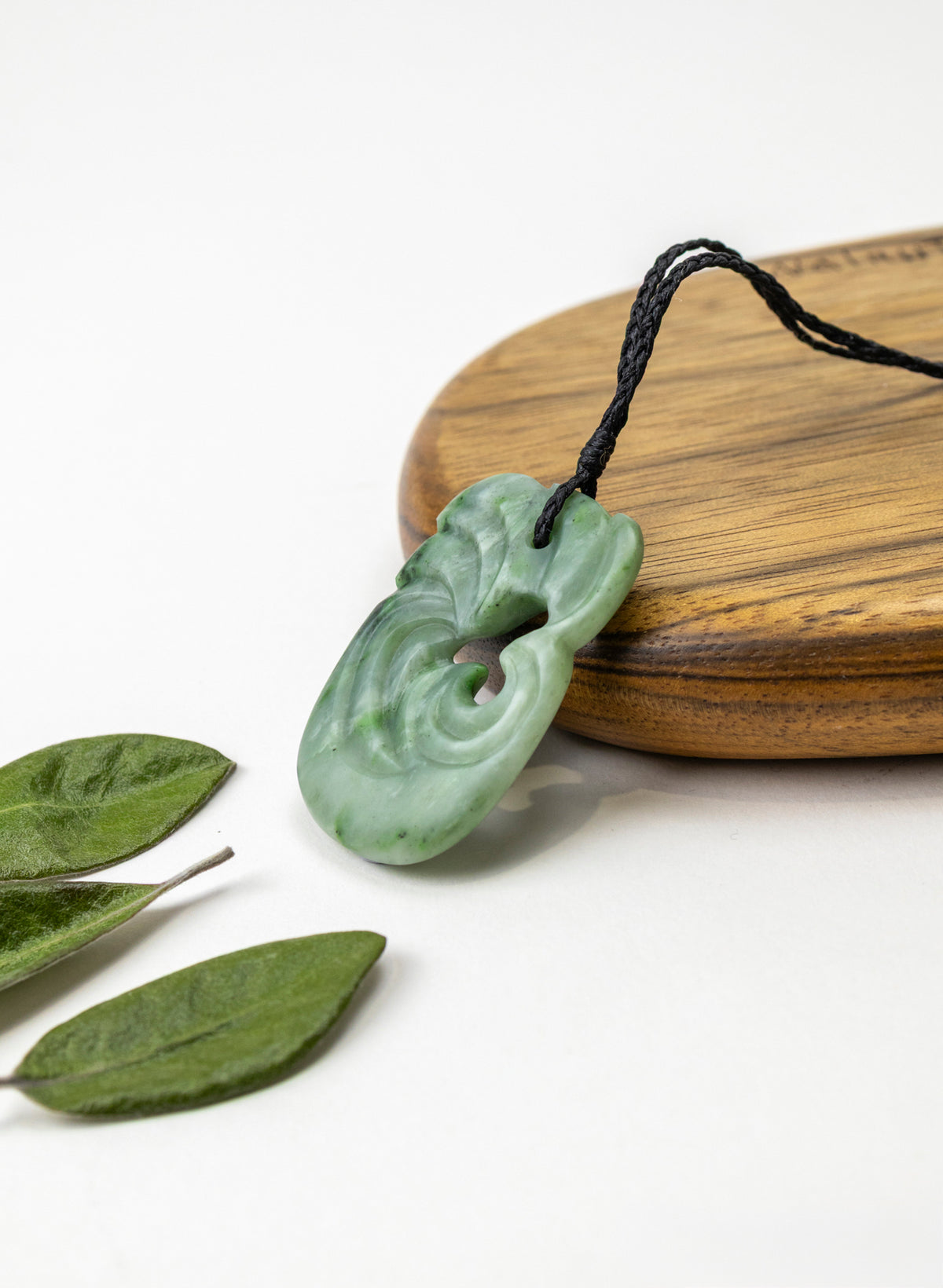 Sculptured Pounamu Pendant