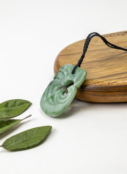 Sculptured Pounamu Pendant