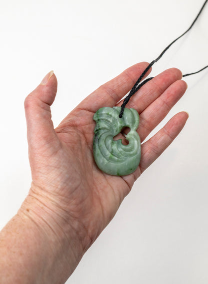 Sculptured Pounamu Pendant
