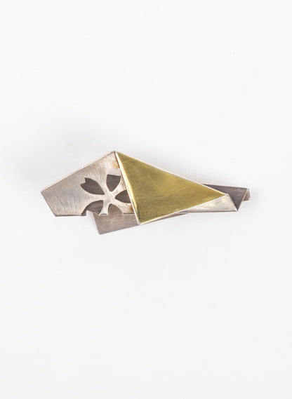 Origami Blossom Brooch