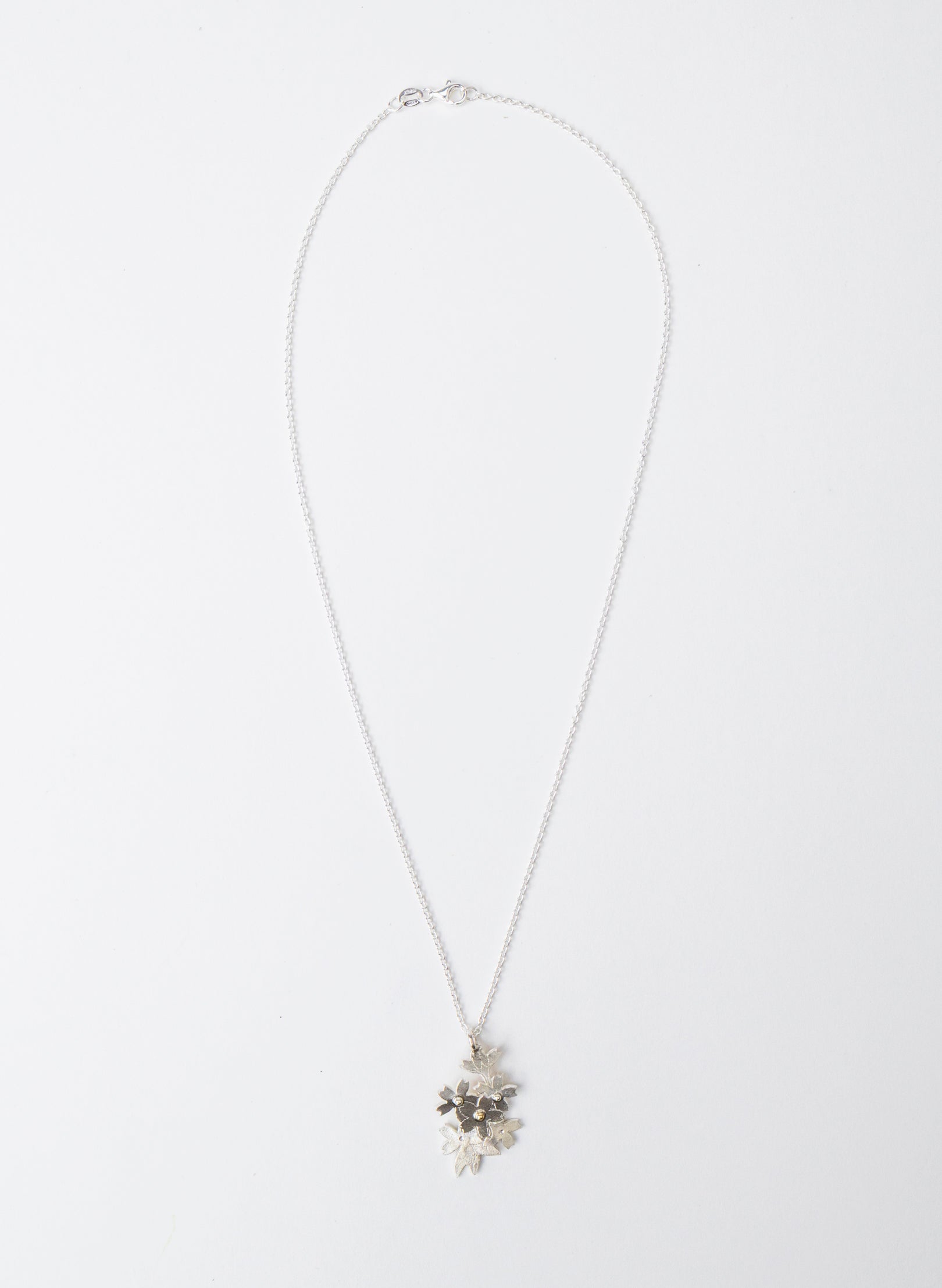 Cut Out Cherry Blossom Pendant