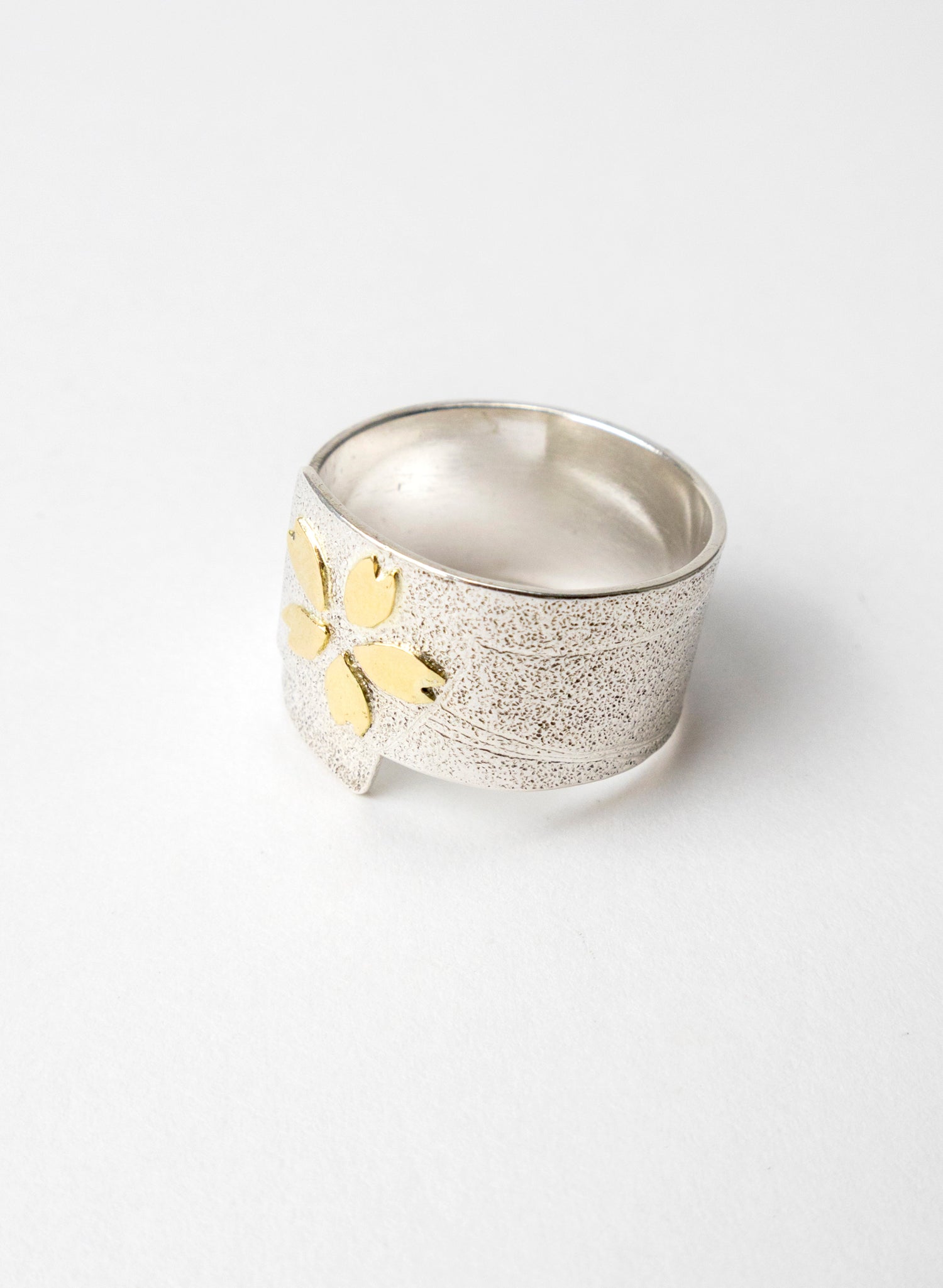 Sakura Gold Petal Ring