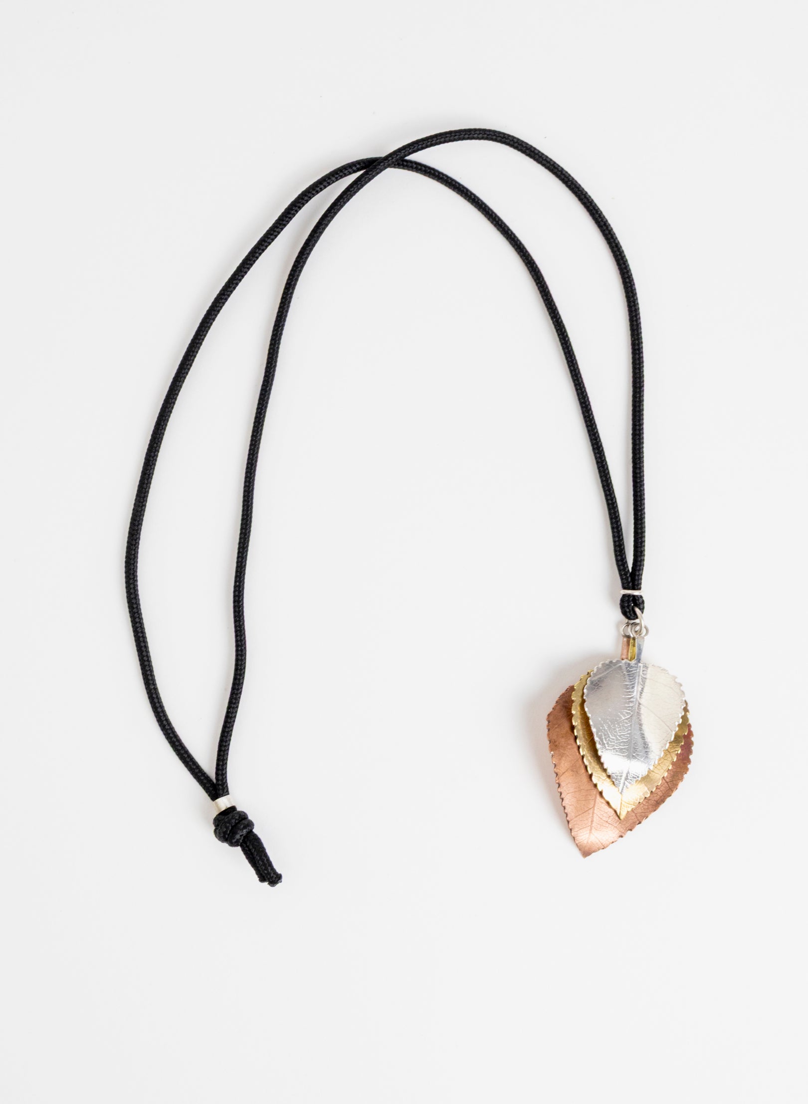 Layered Leaf Pendant