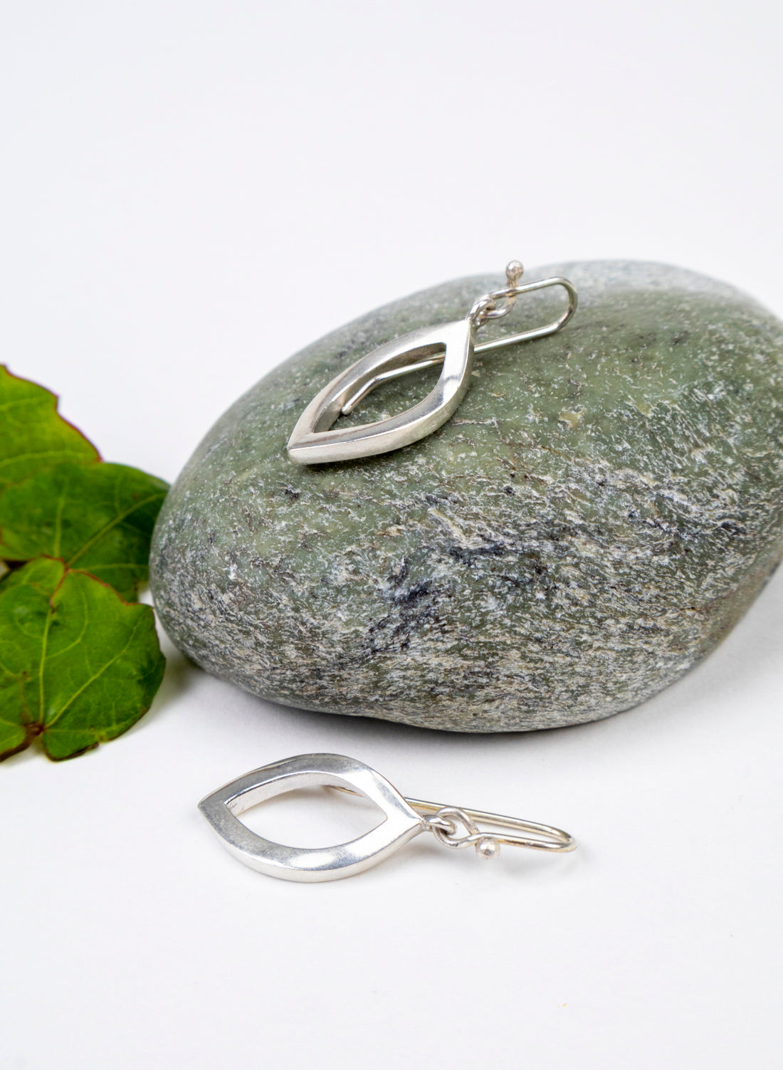Open Leaf Earrings
