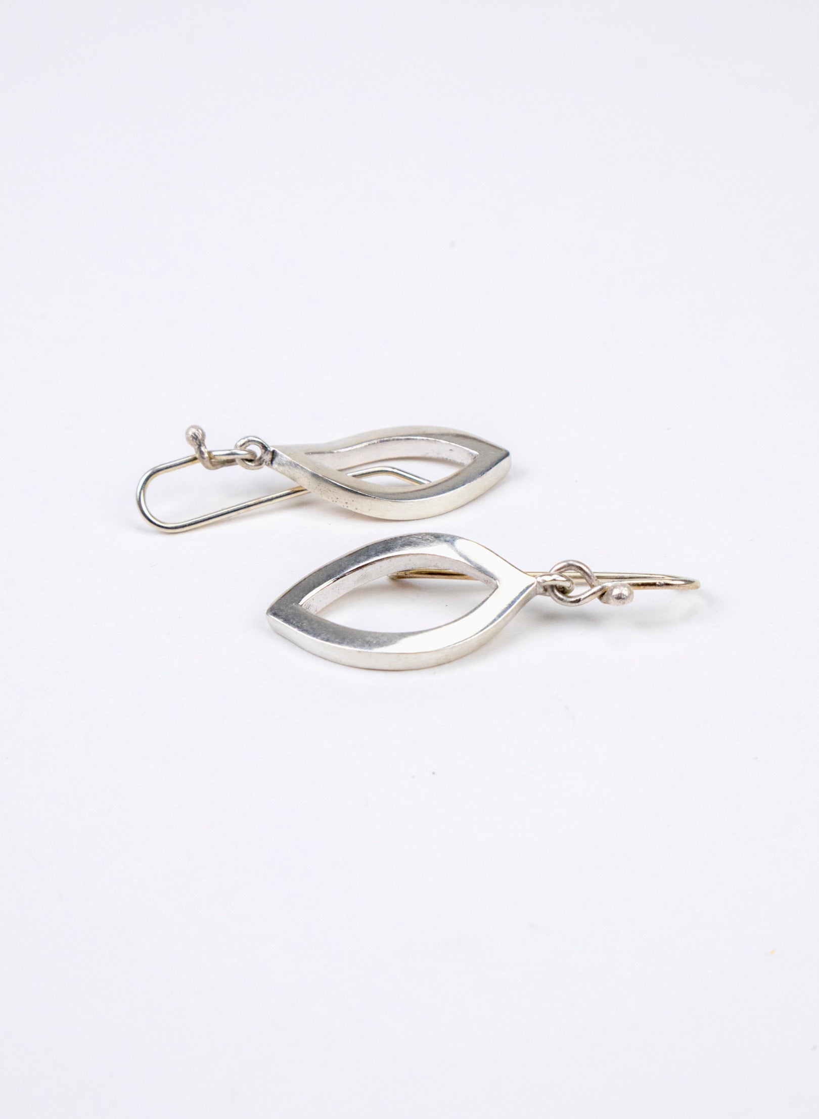 Open Leaf Earrings