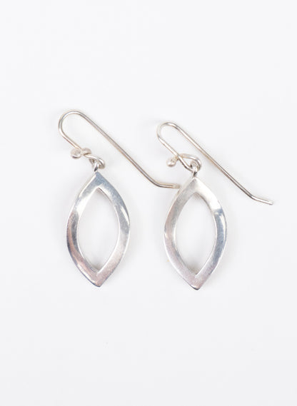 Open Leaf Earrings