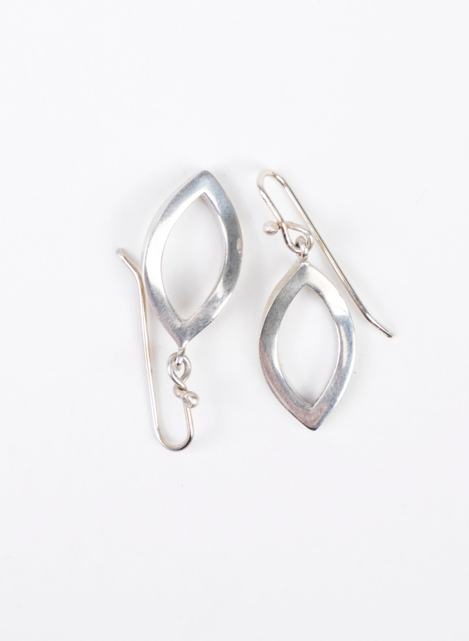 Open Leaf Earrings