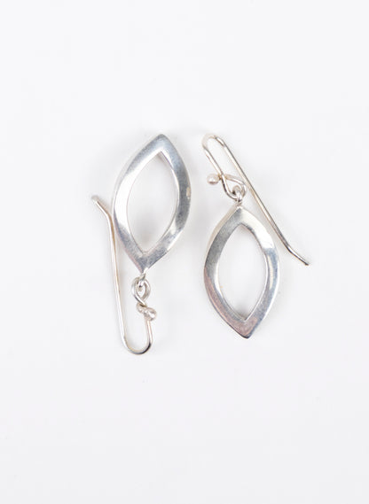 Open Leaf Earrings