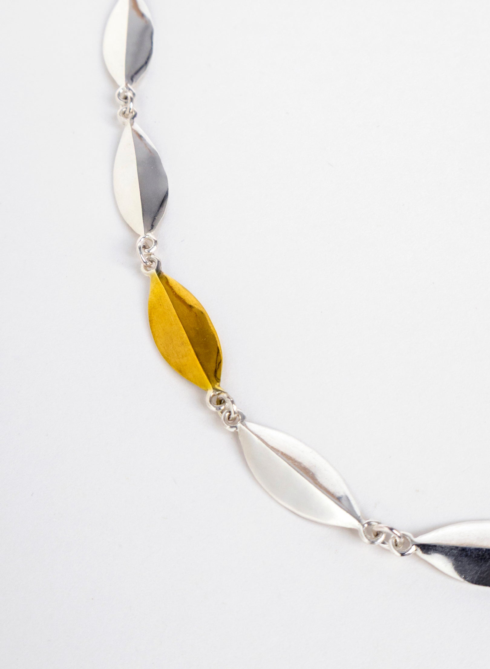 Mirror Leaf Necklace