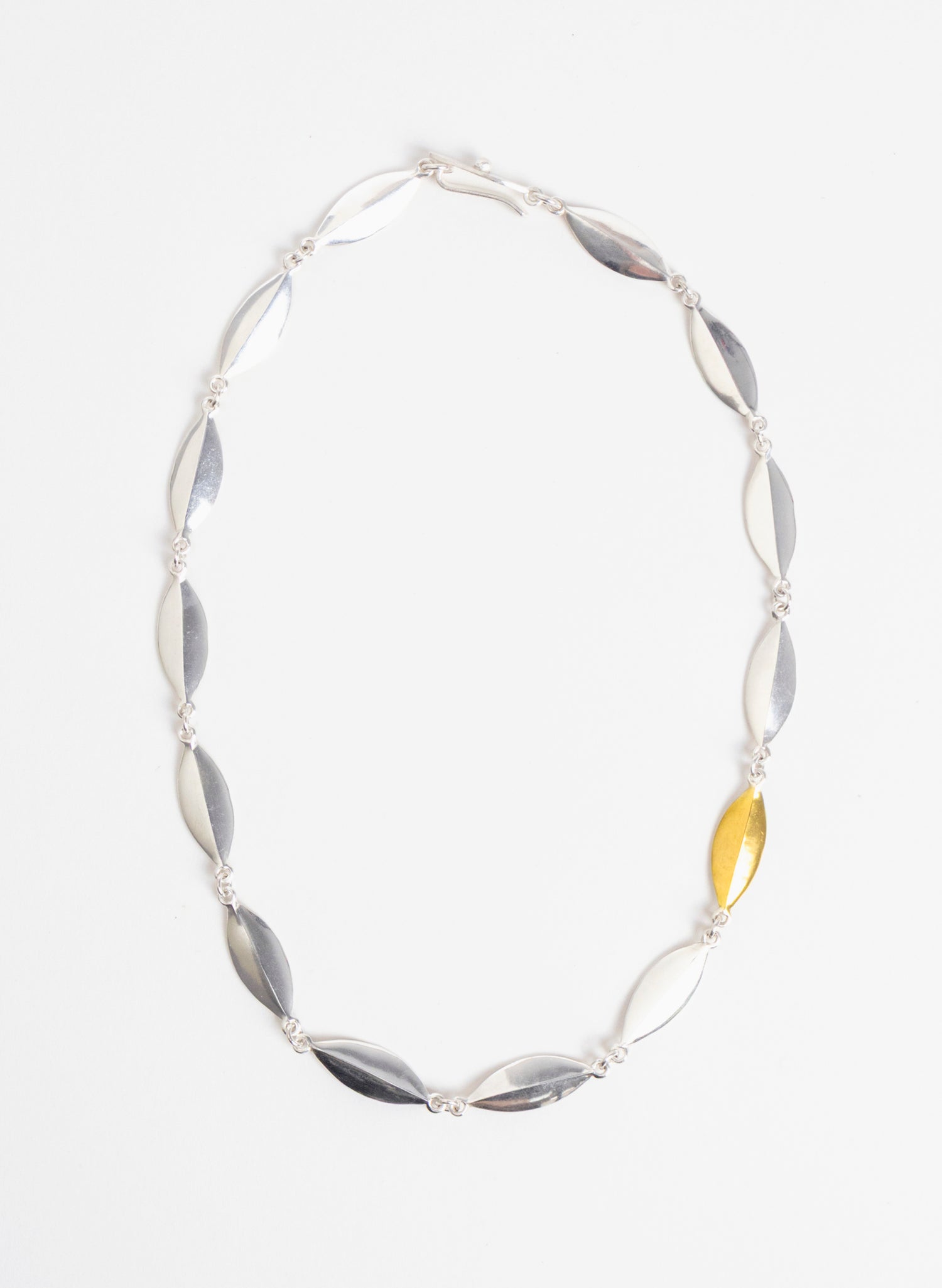 Mirror Leaf Necklace