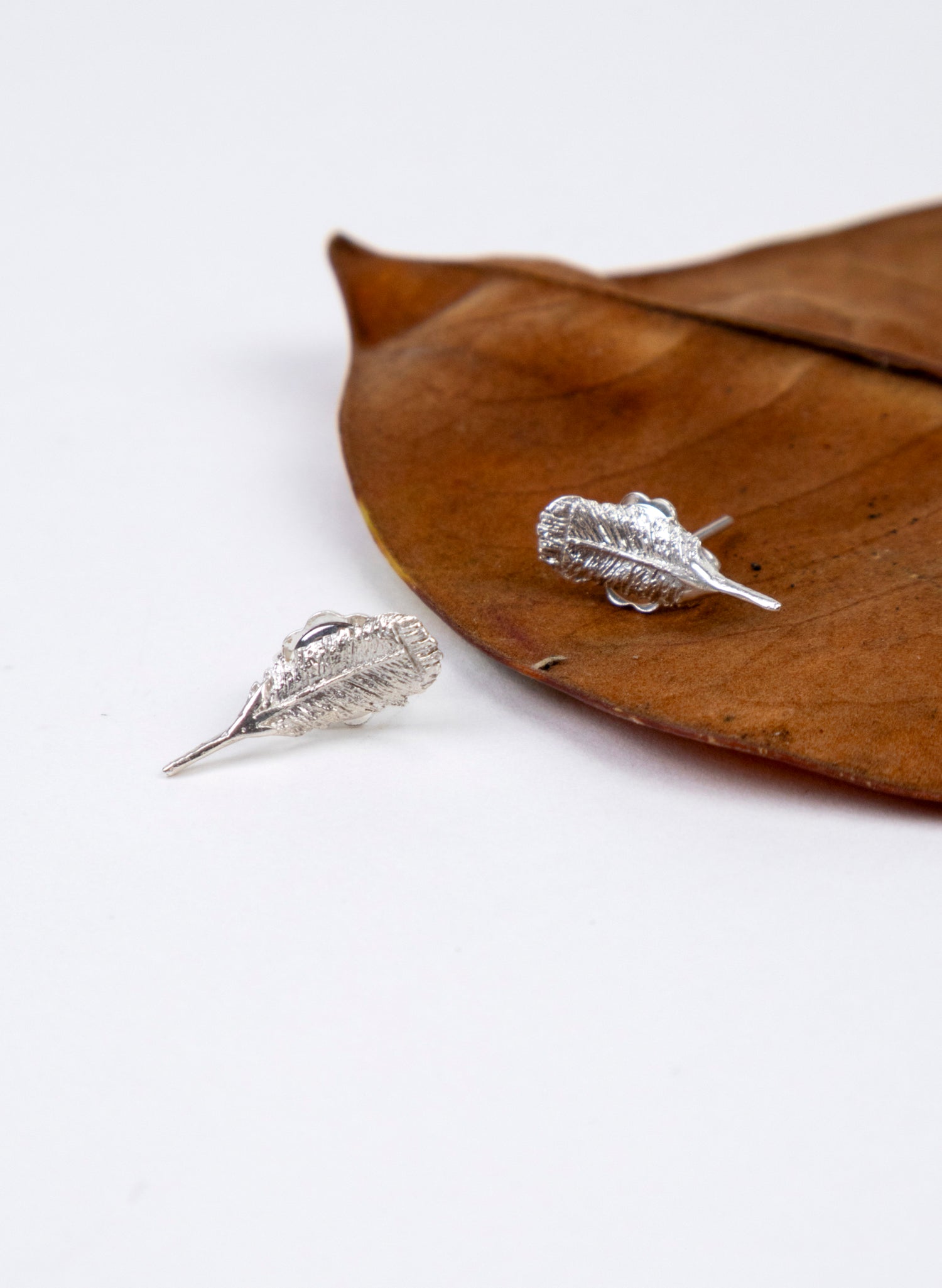 Small Feather Studs