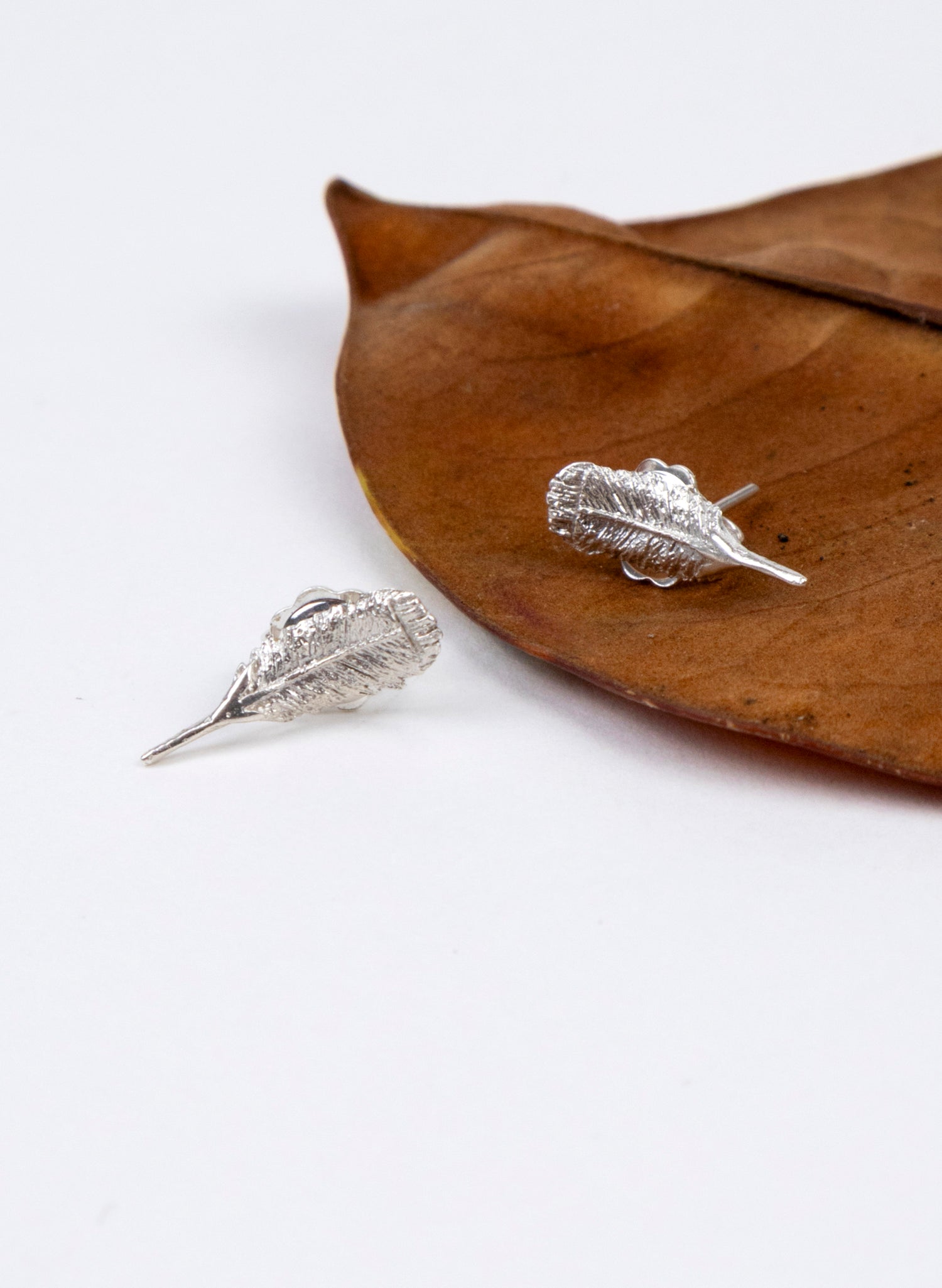 Small Feather Studs