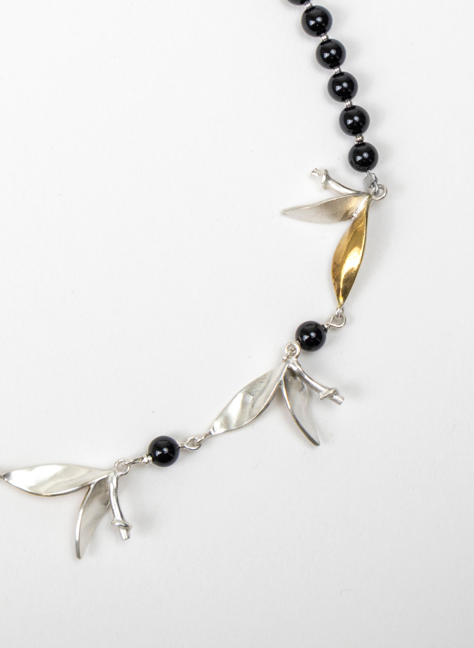 Bamboo 5 Leaf Necklace