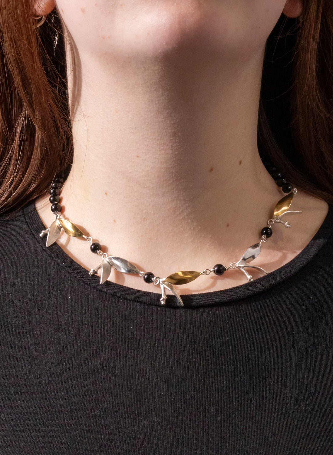 Bamboo 5 Leaf Necklace
