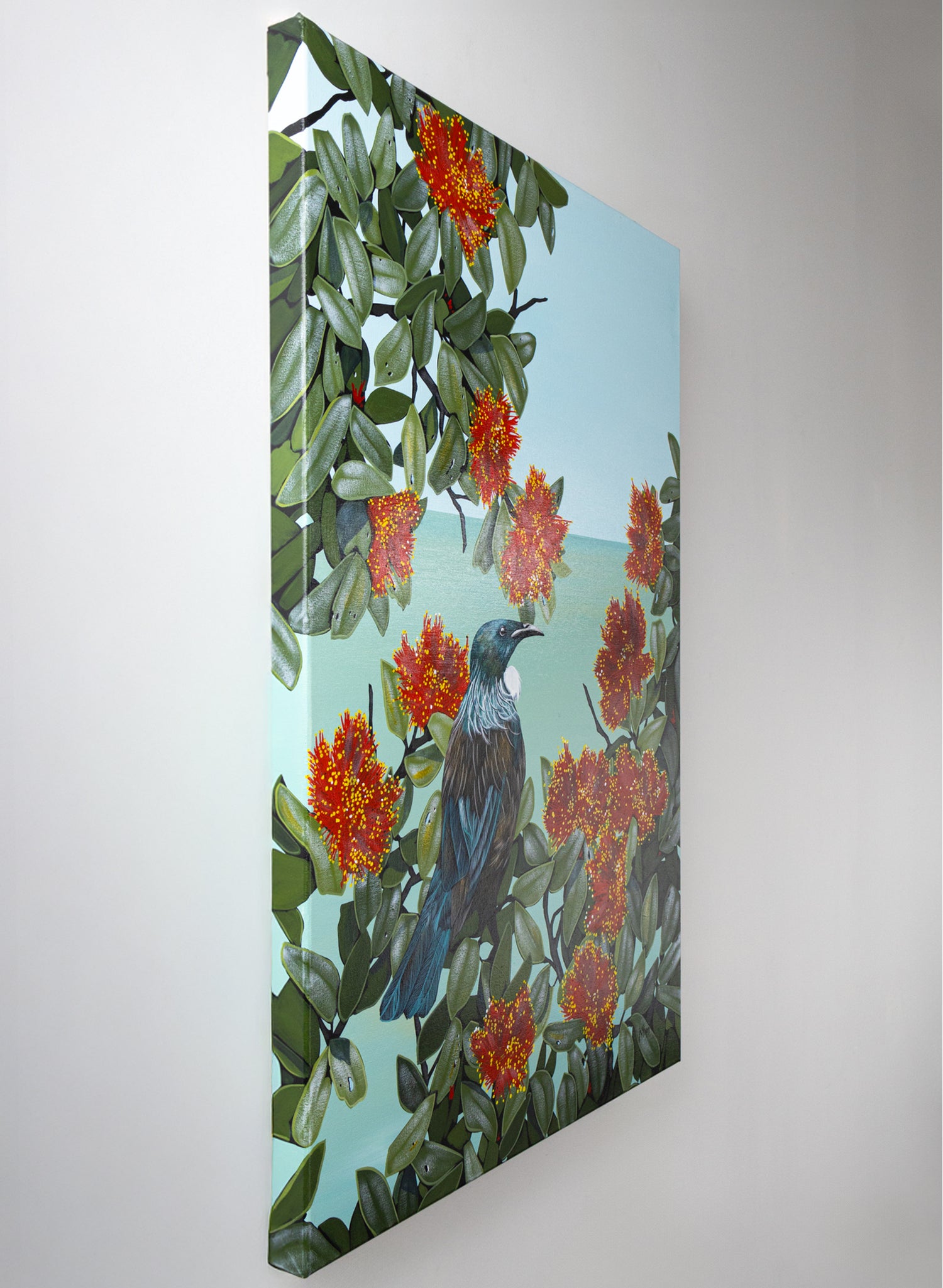 Festive Tui - Original Painting