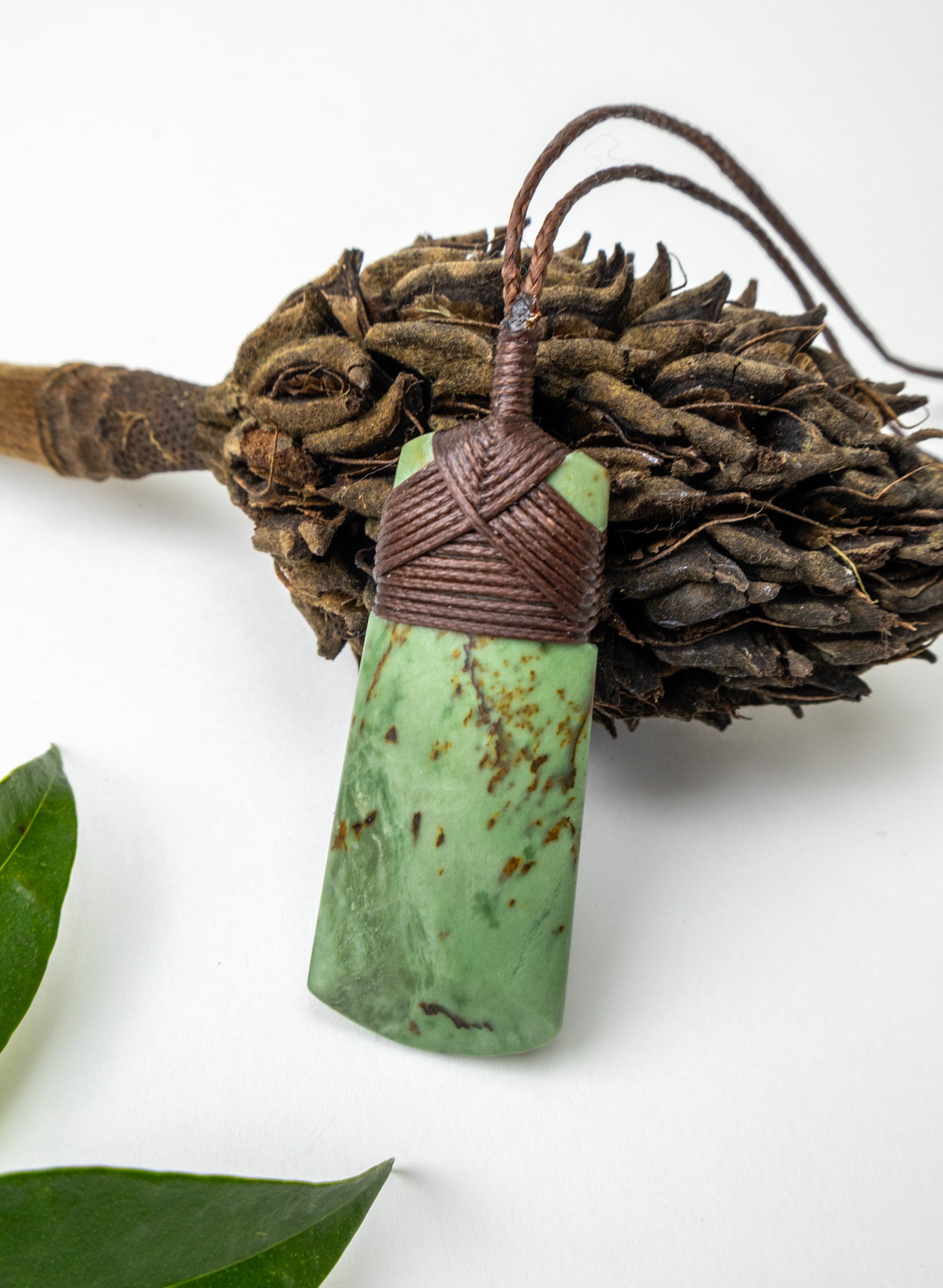 Pounamu Cross Over Pendant