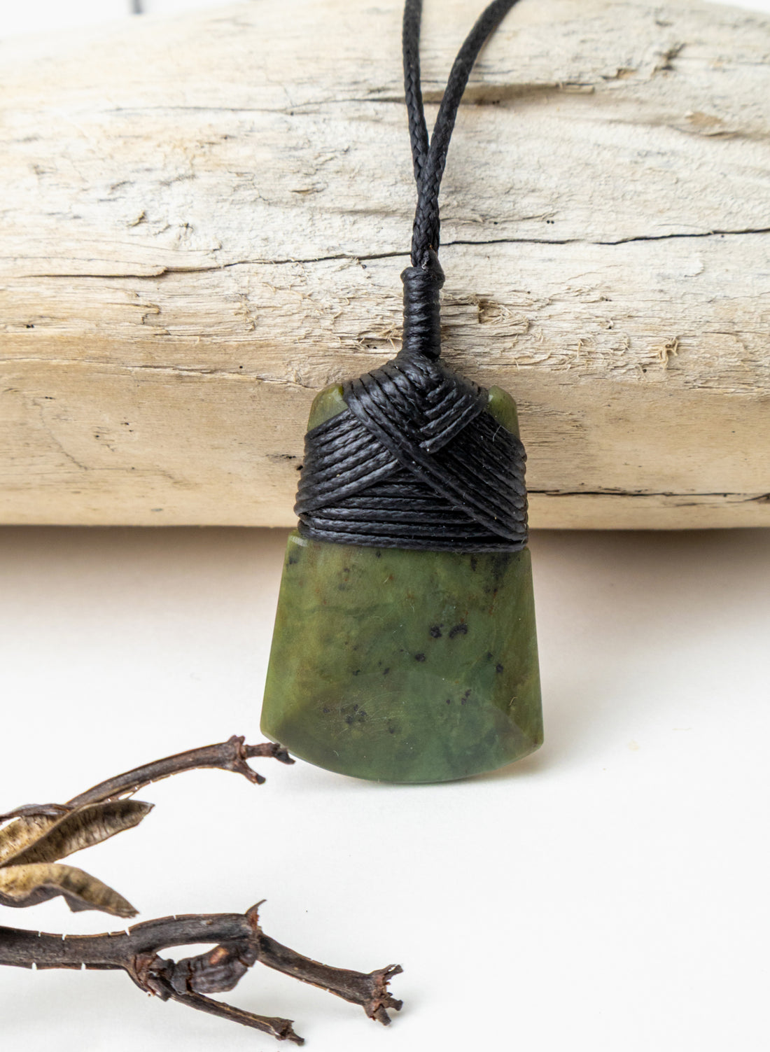 Pounamu Cross Over Pendant