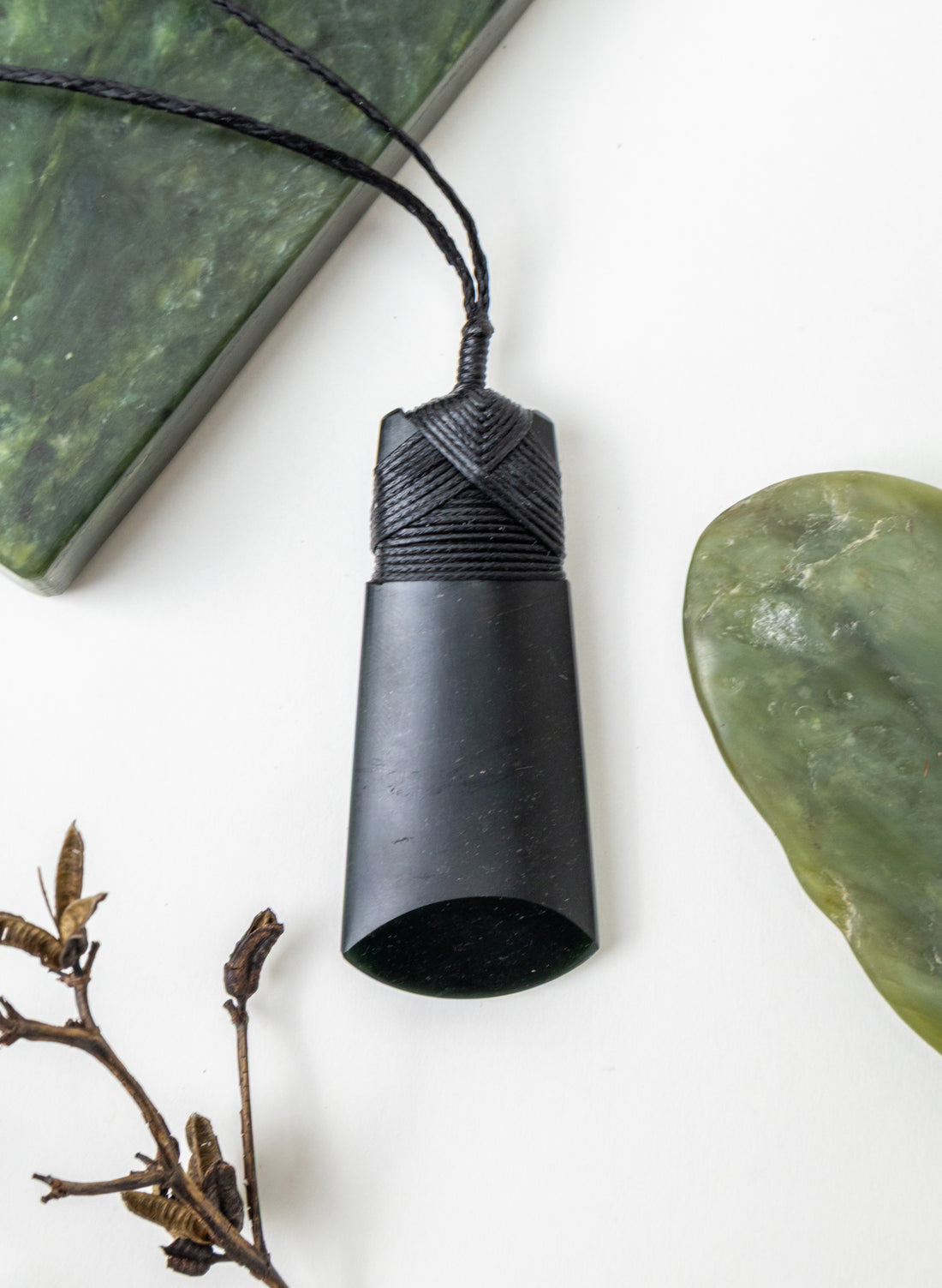 Pounamu Cross Over Pendant