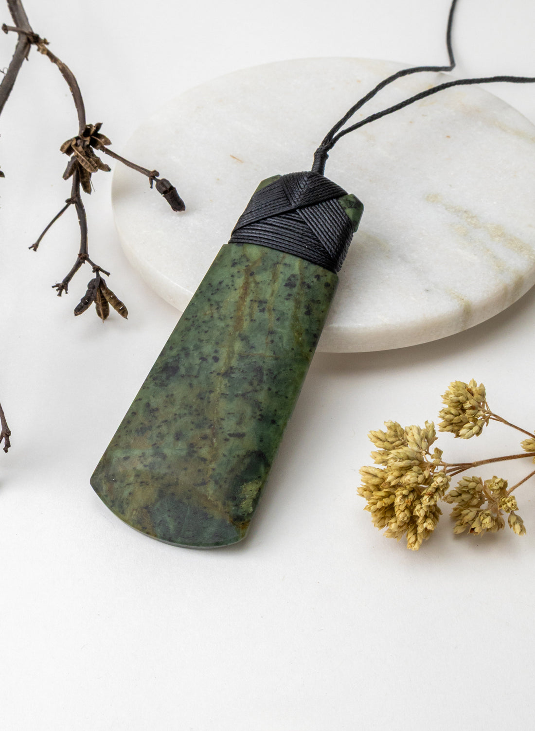 Pounamu Cross Over Pendant