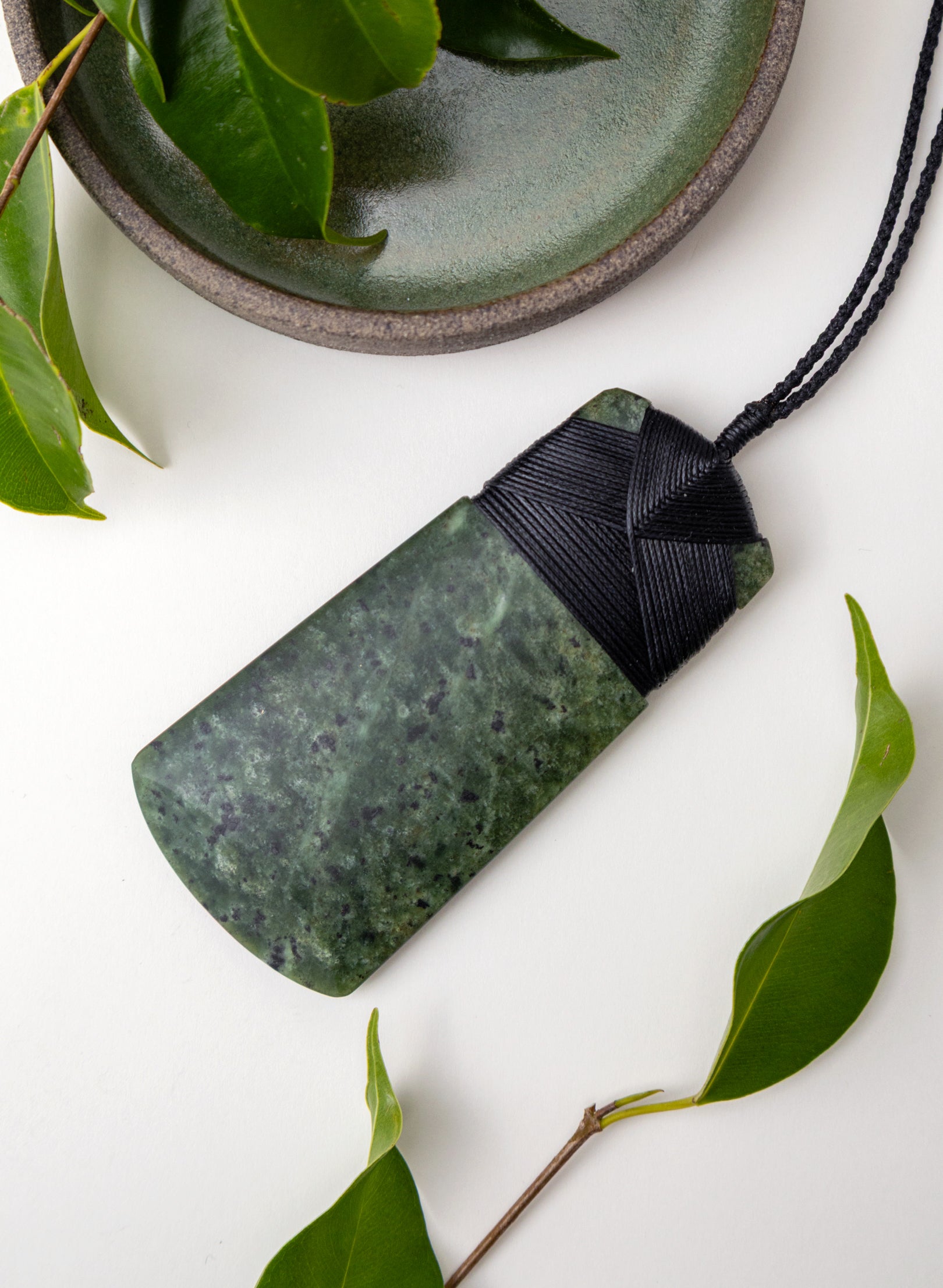 Pounamu Cross Over Pendant