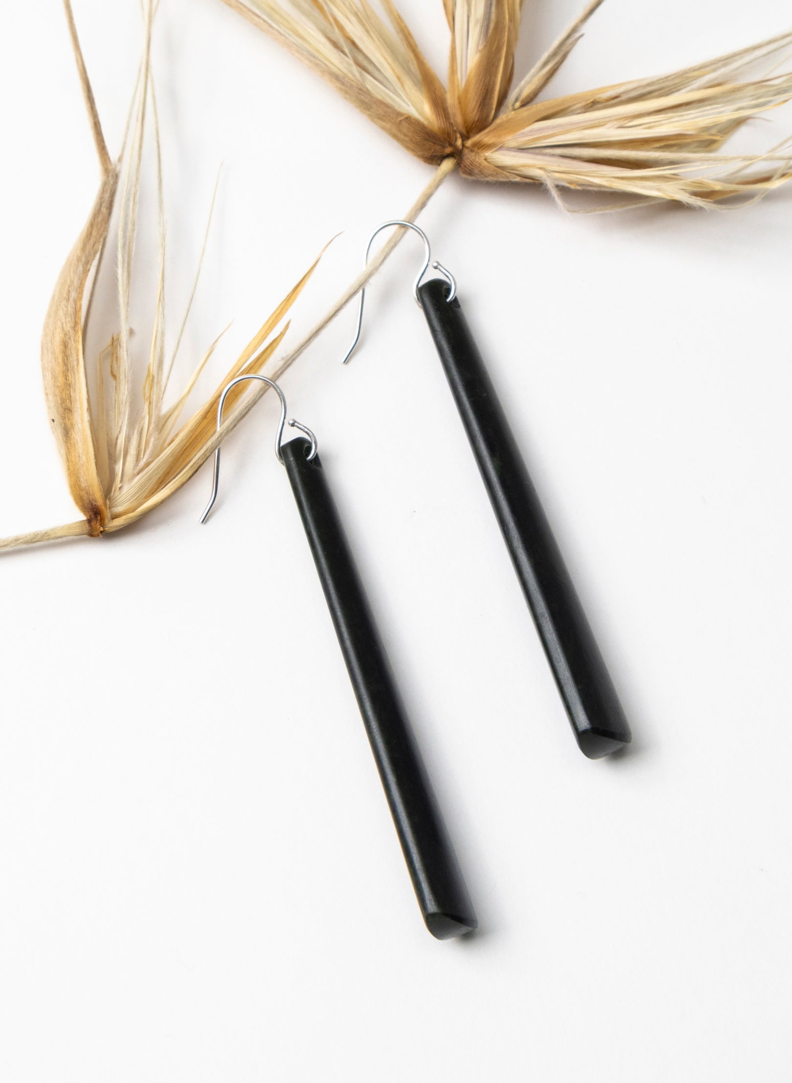 Pounamu Drop Earrings