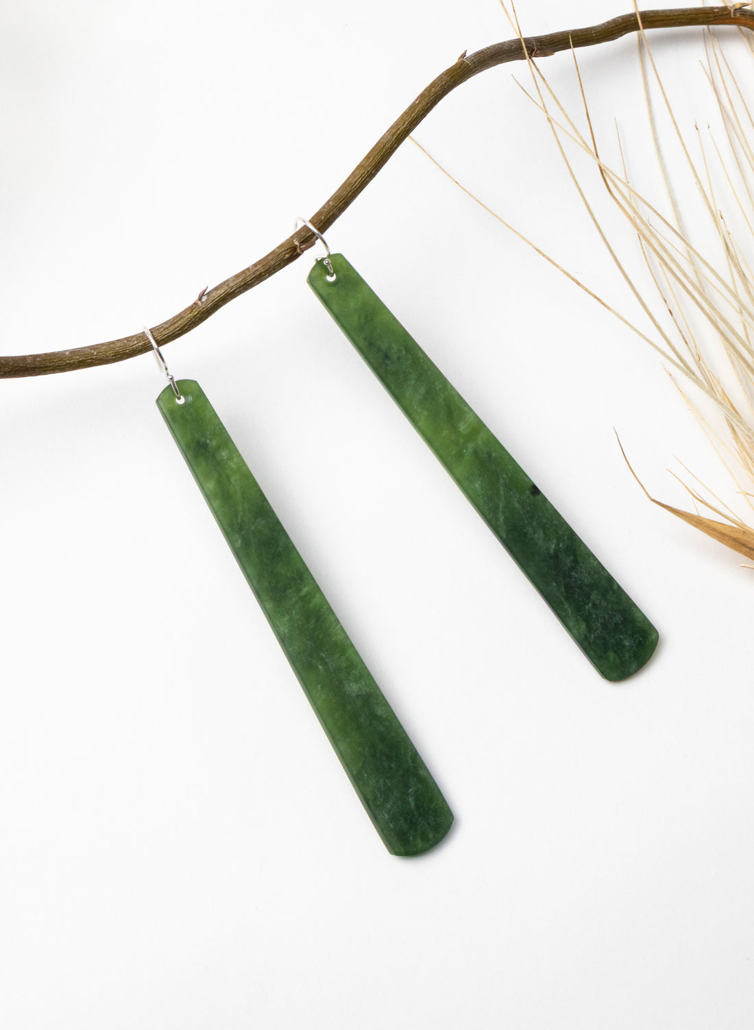 Pounamu Drop Earrings