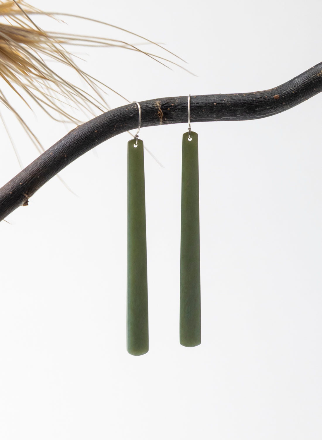 Pounamu Drop Earrings