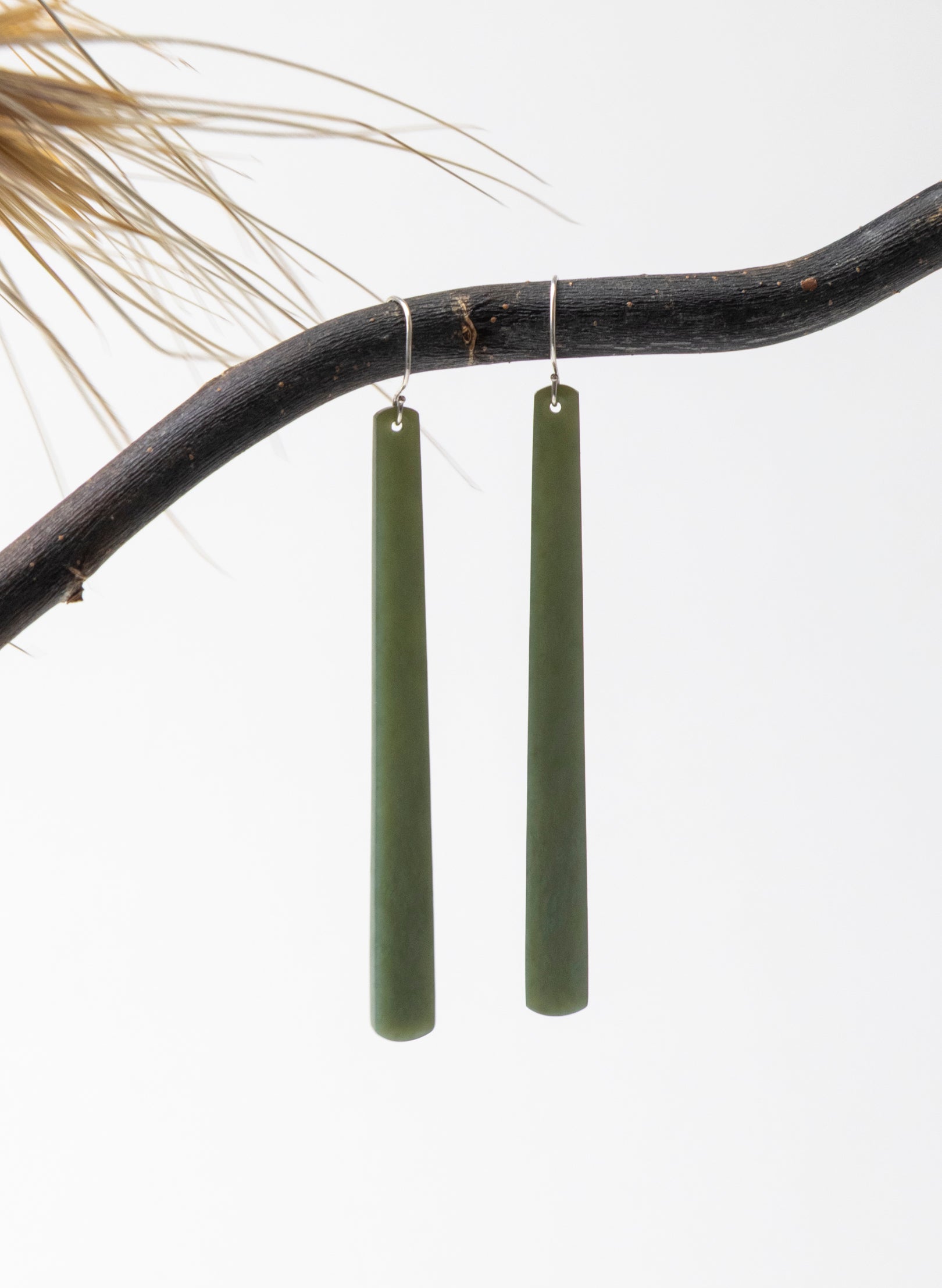 Pounamu Drop Earrings