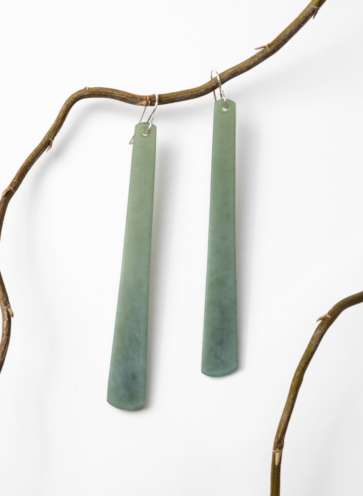 Pounamu Drop Earrings