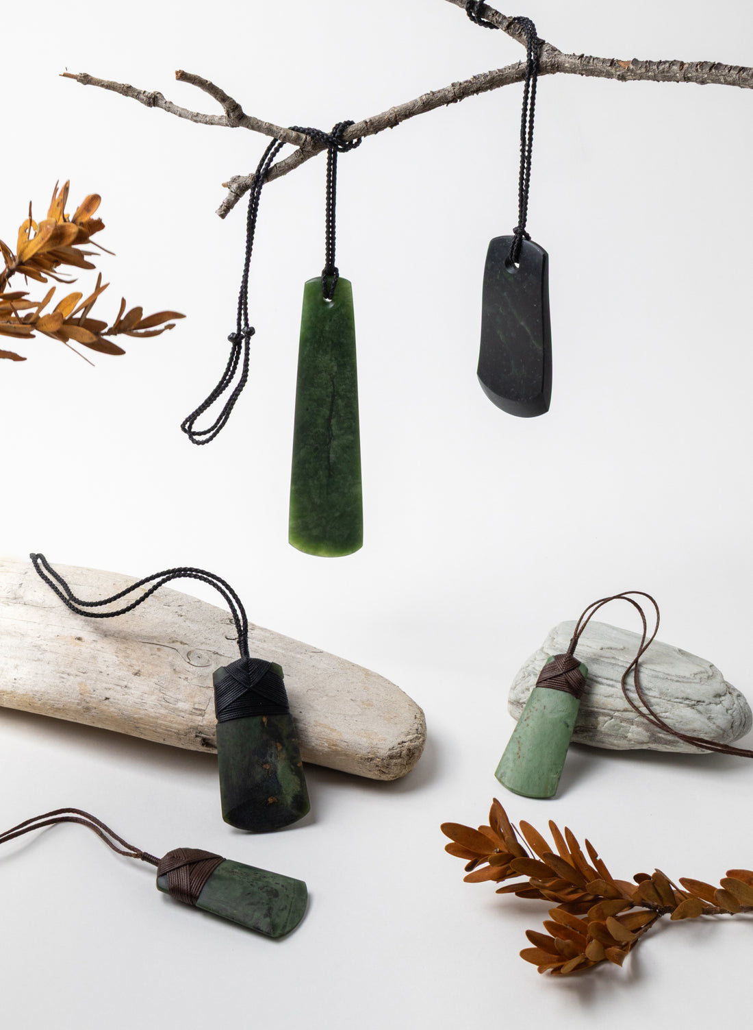 Pounamu Wave Pendant