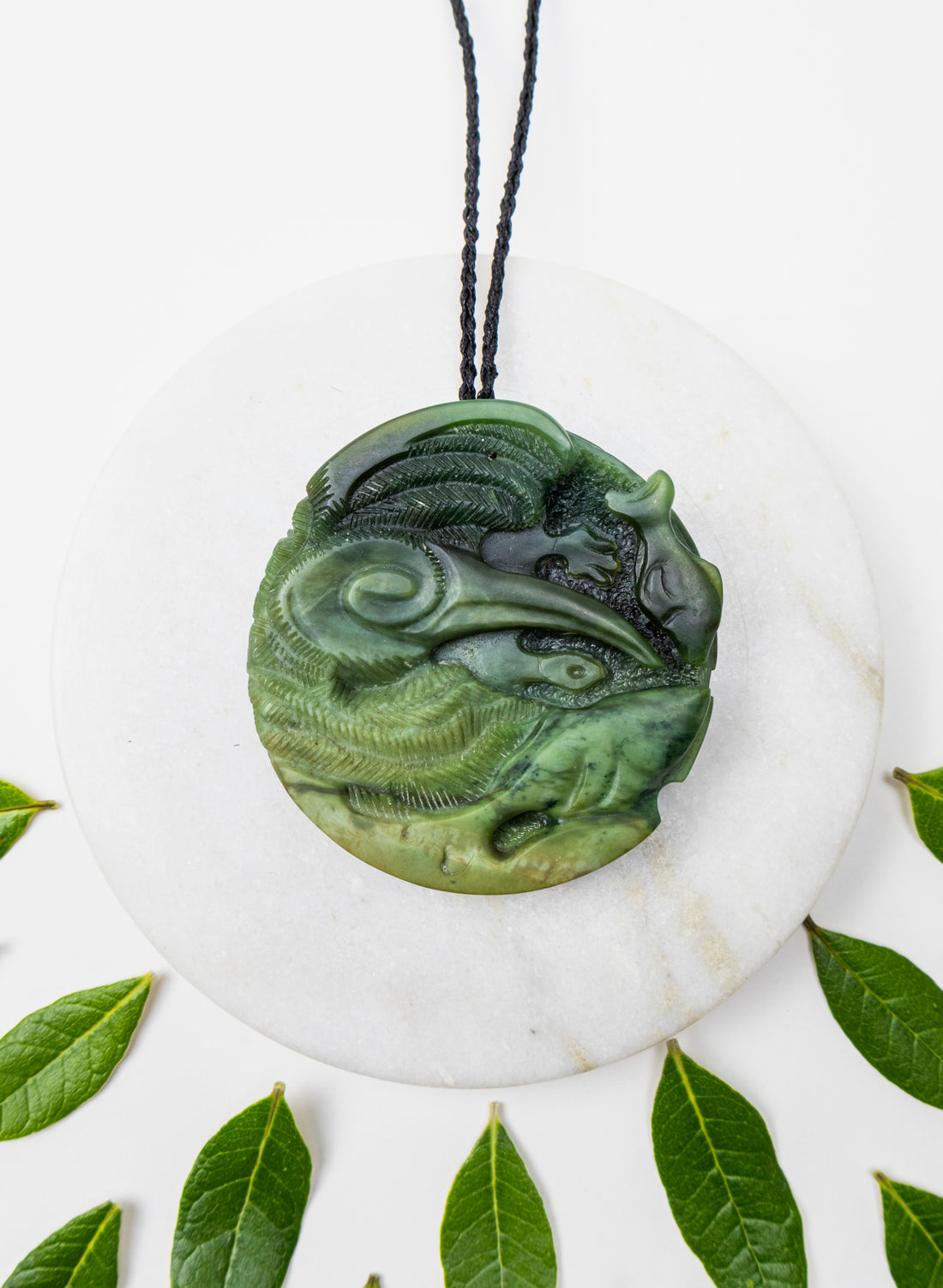Pounamu Pendant Sculpture