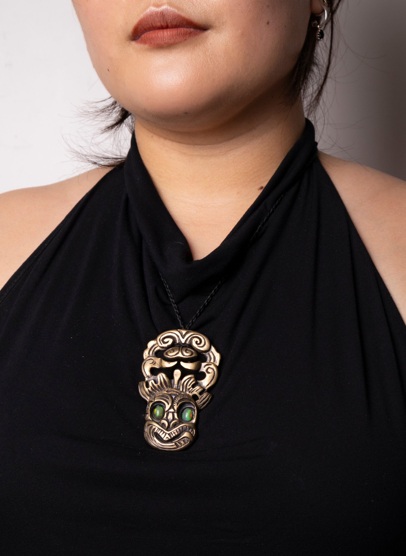 Bronze Opal Eye Hei Tiki