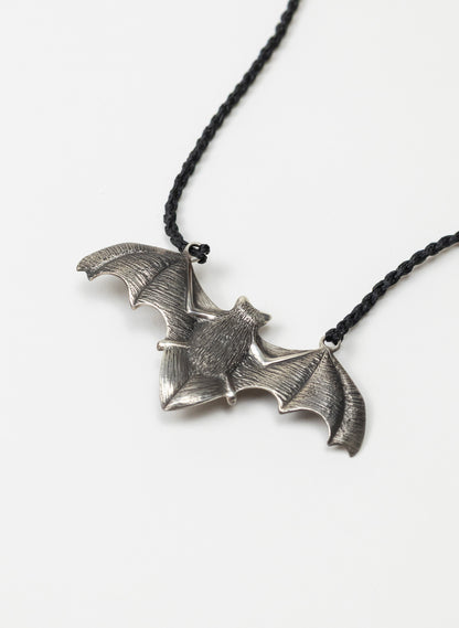 Sterling Silver Pekapeka Pendant with a Pounamu Insert