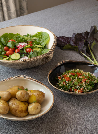 Shell Salad Bowl - Natural