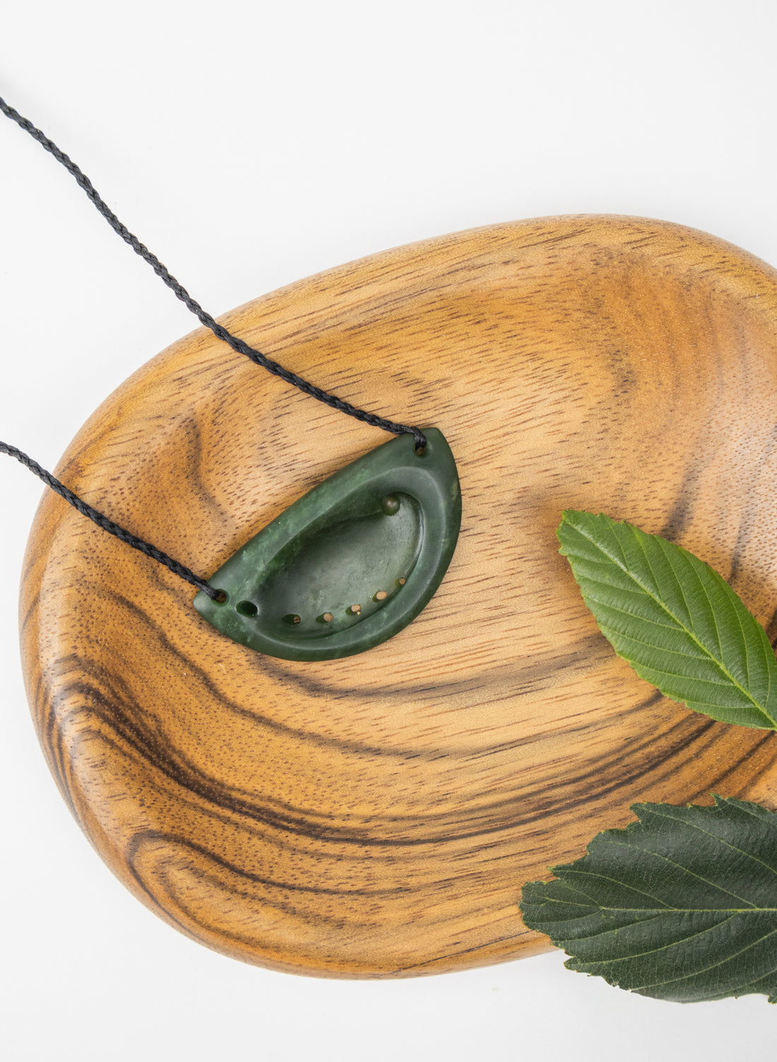 Pounamu Paua Shell Pendant