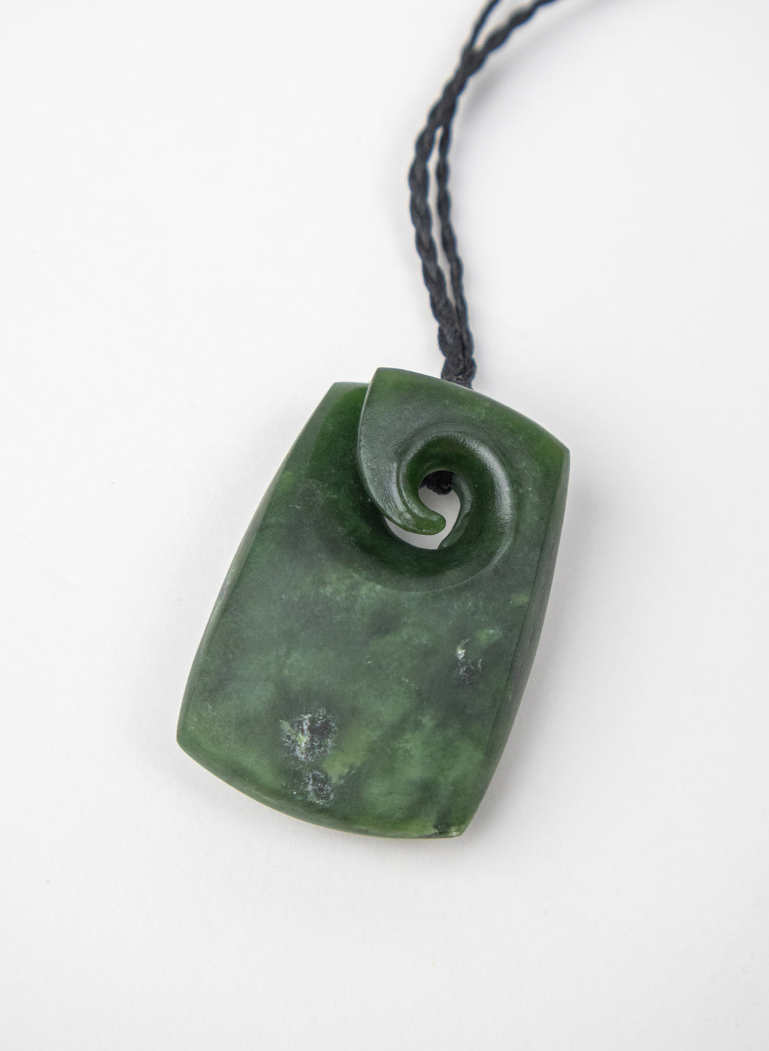 Retangular Koru Pounamu Toki