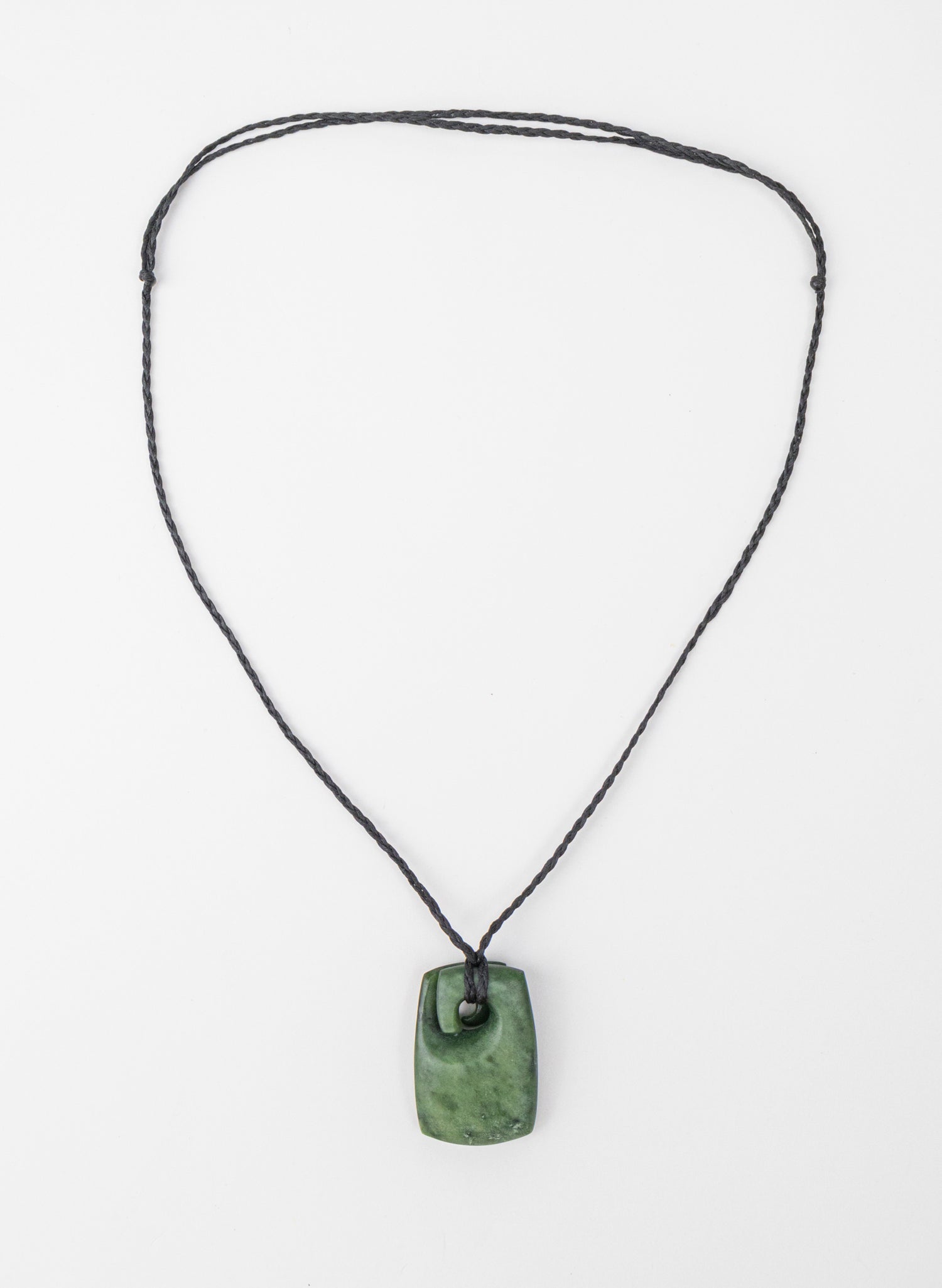 Retangular Koru Pounamu Toki
