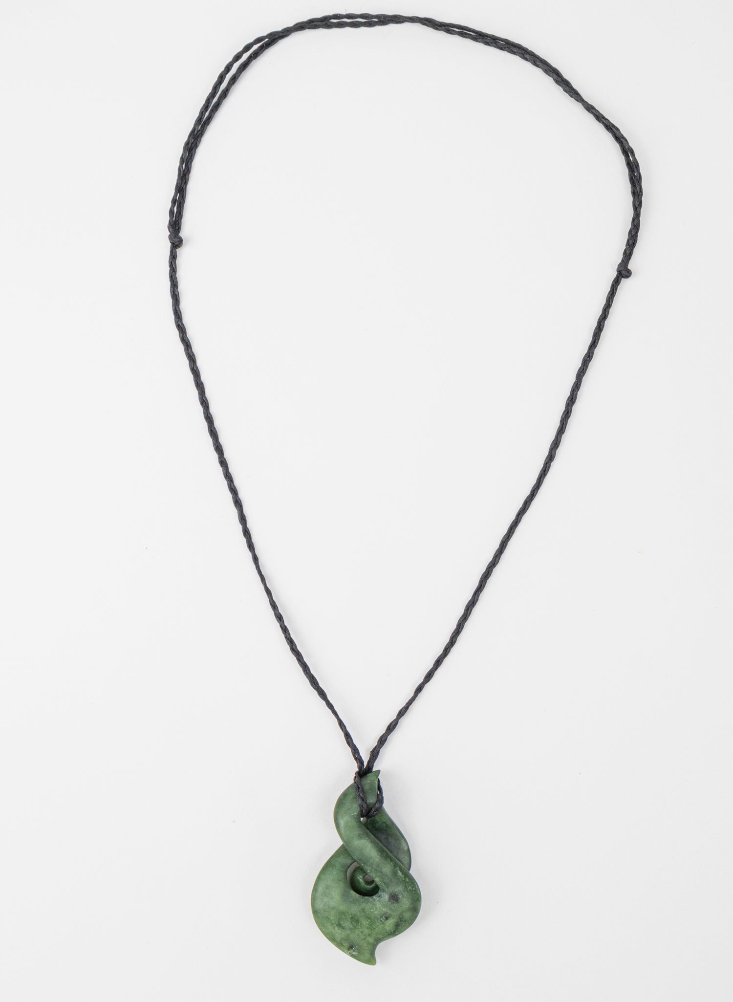 Twist Leaf Pounamu Pendant