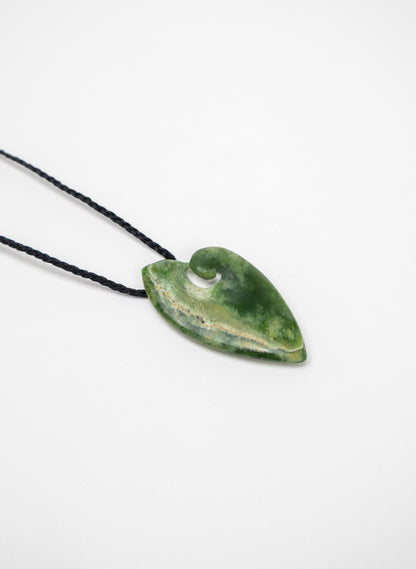 Pounamu Koru Pendant