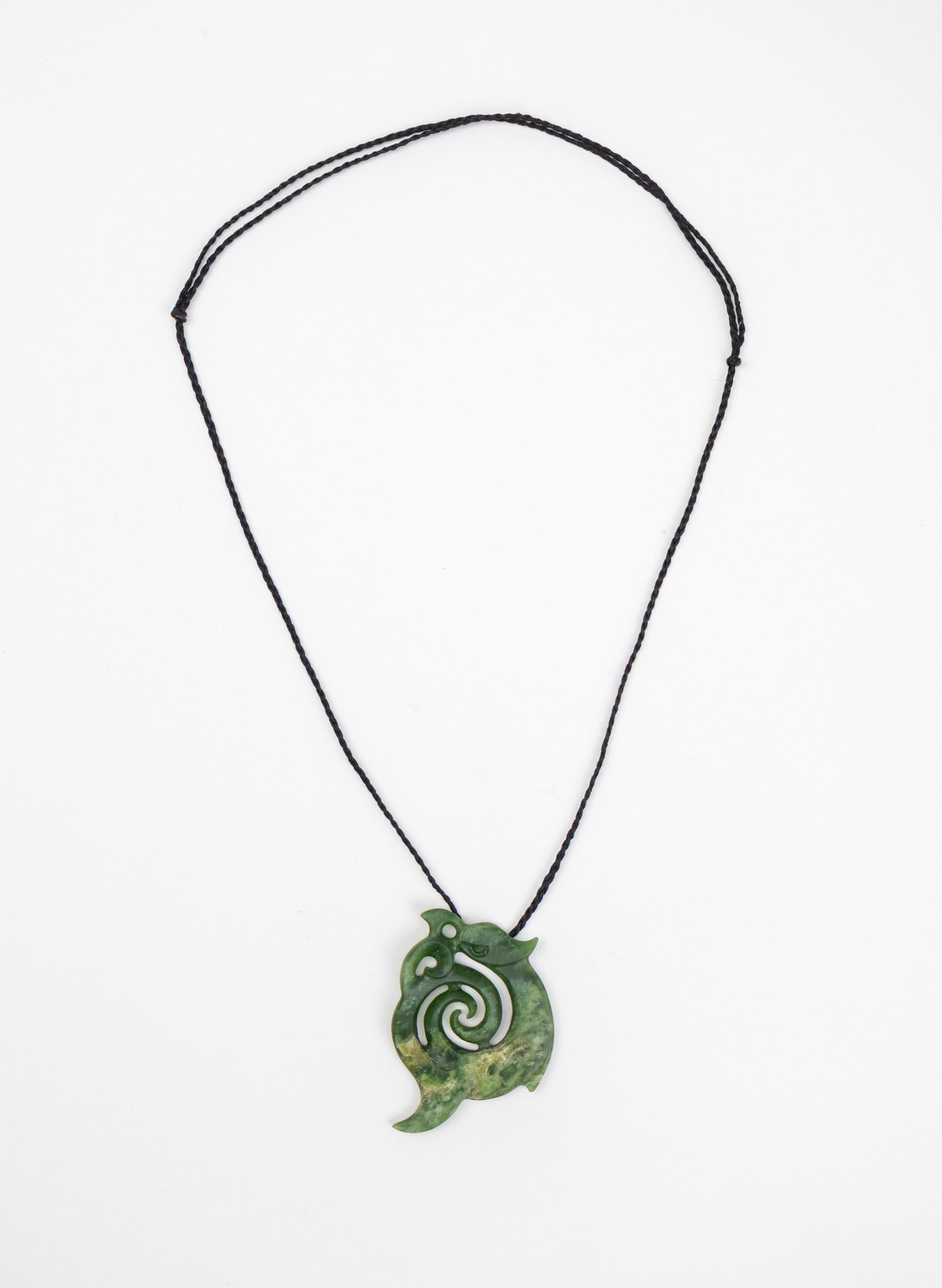 Pounamu Koru Pepe Pendant